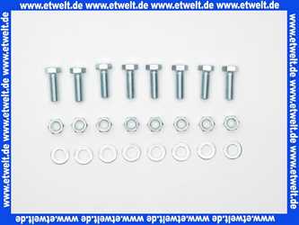 508674 Brötje M12x35-Schrauben mit Muttern und Scheiben für Handlochdeckel