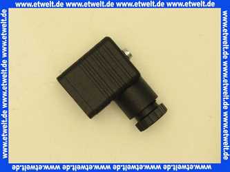 519373 Brötje Anschlußstecker, schwarz für Gasarmaturenblock