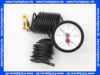 7098311 Buderus Thermomanometer RD52 weiß V2