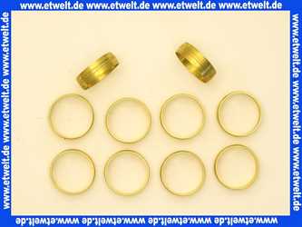 7098526 Buderus Dichtung D28 Messing Set a 10St.