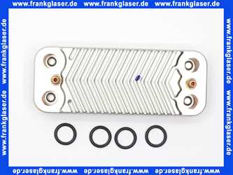 7101160 Buderus Plattenwärmetauscher komplett mit Dichtungen