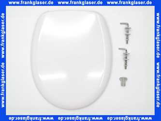 796500102 Concept WC-Sitz Optima Z (2) mit Edelstahlbefestigung fast-fix, antibakteriell, weiss