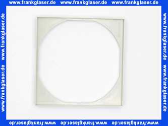 500809 Dallmer Aufsatzrahmen CK 15, 150 x 150 mm