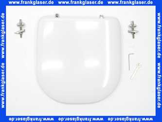 536431 Derbytop Urinal- Deckel Derby abnehmbar mit Edelstahlscharnieren und Absenkautomatik in Weiss VIGOUR