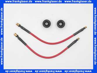 13011133 Elco Zündkabel Länge 225 Stecker D 6,3 / D 4 Silikon (Set 2 Stück)