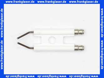 ELCO Blockelektrode Doppelzündelektrode für Elco EL01, EL01A, EL02 Anschluss 6,3 mm