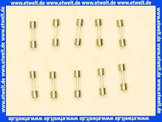 Feinsicherung träge  0,160 A (5x20mm)   10 Stück