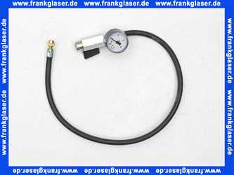 Adapter mit Manometer 0-4bar und Absperreinrichtung für Gefäßfüller (400ml)