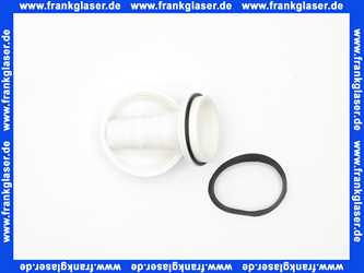 Schlauchanschlussset Gerade PP weiß IG 1 1/2 Zoll Überwurf 19-22 mm Stutzen  111708