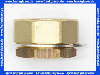 Flamco Verschraubungsset,flachdichtend für Wellrohr DN 32,1 1/4 IG M46111