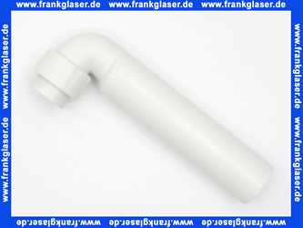 25224011 Geberit Abgangsbogen f. Fertigablauf D 50mm weiss