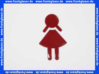 8019102033 Hewi Symbol Frau Serie 801 selbstklebend rubinrot