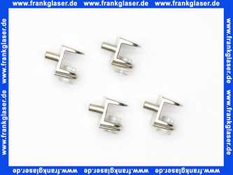 T00051467 Ideal Standard Simply U Glasablagenhalter Bodenträger 4 Stück