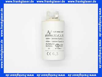 87387029230 Junkers Kondensator 6.3uF 470VAC für HP 270-2 E..