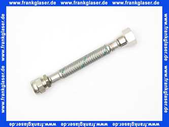 63412012 Neoperl® NEOFLEX Panzerschlauch DN 8 VS IG ger. x Quetschv. F3/8  X 10 MM / 12cm