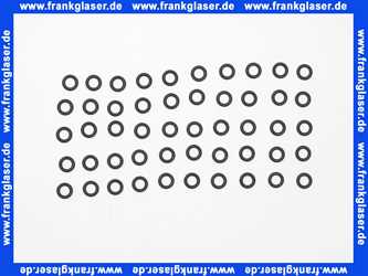 O-Ring Dichtung Dichtring 6,00x2,00 mm NBR (50 Stück)