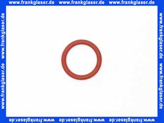 O-Ring Dichtung Dichtring 25,00x4,00 mm Silikon 70°Shore rot