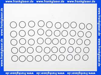 O-Ring Dichtung Dichtring 43,00x3,00 mm NBR (50 Stück)