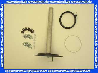 Remeha Speicherflansch kpl. + Anode+ Dichtun 89705500