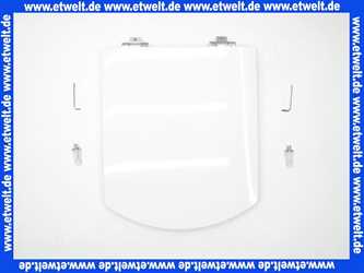 7801622004 Roca WC-Sitz Hall mit Deckel und Absenkautomatik, weiss