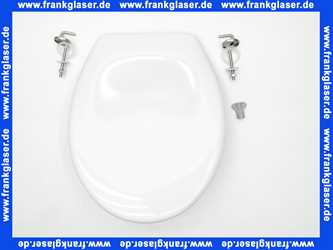 Schwab WC-Sitz Leo, weiß, Duroplast 2,76 kg, exz. Edelstahlscharniere 1409261401