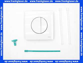 Schwab Bedienungsplatte Enyo DF, weiß Zweimengenspülung, für UP-SPK Quadro 8050416701