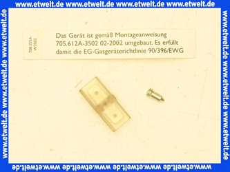 7099810 Sieger Ersatzset f Gasdruckwächter für GB112