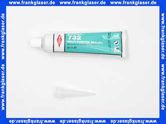 87185760180 Sieger Dichtmasse Silastik 732 90ml Tube für BK 11 W