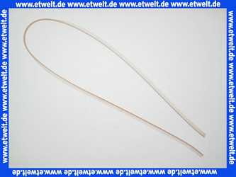 Duschkabinendichtung 2,5m selbstklebend 1 Lippe aus elestaischem PVC tranparent