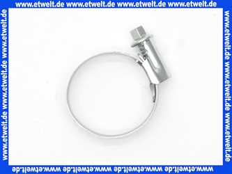 NORMACLAMP TORRO Schlauchklemme Spannbereich 25-40 mm Bandbreite 12 mm Schlauchschelle 25-40/12 W1 aus verzinktem Stahl nach DIN 3017 mit Schneckengewinde