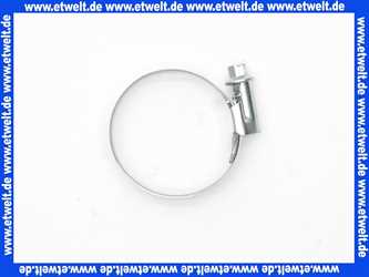 NORMACLAMP TORRO Schlauchklemme Spannbereich 35-50 mm Bandbreite 12 mm Schlauchschelle 35-50/12 W1 aus verzinktem Stahl nach DIN 3017 mit Schneckengewinde