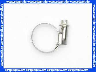 NORMACLAMP TORRO Schlauchklemme Spannbereich 20-32 mm Bandbreite 12 mm Schlauchschelle 20-32/12 W4 Edelstahl 1.4301 nach DIN 3017 rostbeständig mit Schneckengewinde