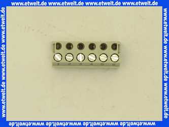 284323 Stiebel Eltron Steckleiste 6-pol. 250V 8A Rm5,0