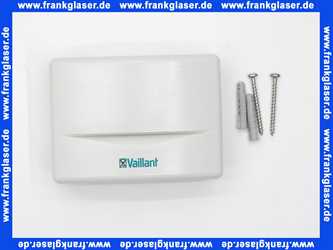 Funkuhrempfänger VRC DCF Vaillant mit integriertem Aussenfühler 009535