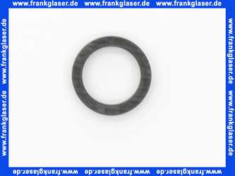 Dichtungsring 18,5x14x4mm, Gummi, EPDM für Trinkwasser zertifiziert nach Elastomerleitlinie (ELL), 70°Sh.A, o.Einlage, schwarz