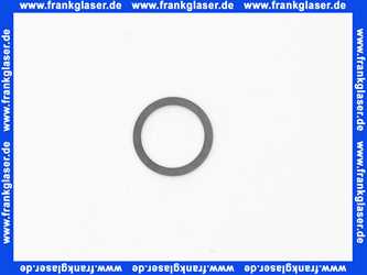 Dichtungsring 29x23x2mm, Gummi, EPDM für Trinkwasser zertifiziert nach KTW-BWGL, EN 681-1, 70°Sh.A, o.Einlage, schwarz