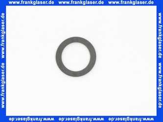 Dichtungsring 31x23x3mm, Gummi, EPDM für Trinkwasser zertifiziert nach Elastomerleitlinie (ELL), 70°Sh.A, o.Einlage, schwarz