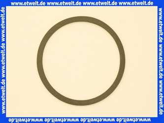 Dichtungsring 86x76x2mm, Gummi, EPDM für Trinkwasser zertifiziert nach Elastomerleitlinie (ELL), 70°Sh.A, o.Einlage, schwarz