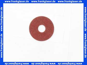 Dichtungsring 20x6x1 mm, Fiber, rot