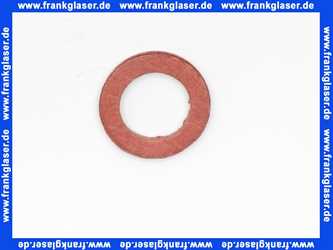 Dichtungsring 24x15x2,5 mm, Fiber, Zulassungen: KTW, W270, WRAS, DGS/VS4, rot