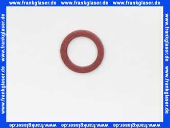 Dichtungsring 24x17x2,5 mm, Fiber, rot