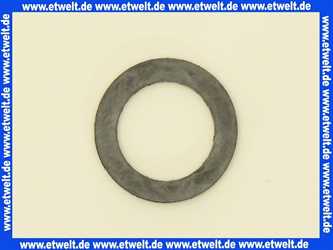 Dichtungsring 21x11x1,5 mm, Gummi, NBR für Gas, DIN-DVGW, 80°Sh.A, o.Einlage, schwarz