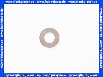 Dichtungsring 18x10x2 mm, Silikon, 60°Sh.A, o.Einlage, FDA-konform, rotbraun