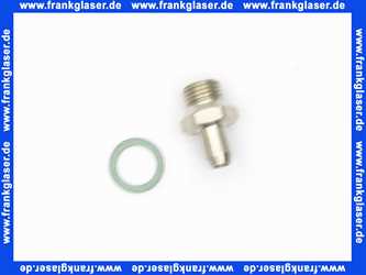 453005 Weishaupt Druckmessnippel G 1/4 A mit Dichtring