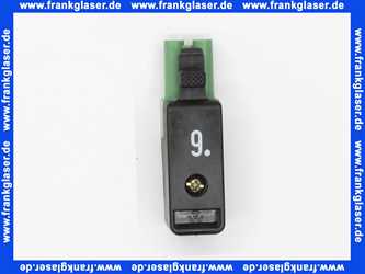 716126 Weishaupt Steckerteil Stecker ST17/2 grün Beschriftung 9