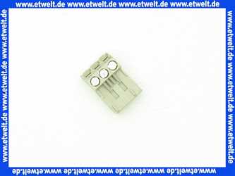 716248 Weishaupt Stecker Nr. 10 3-polig orange Rast 5 WTC-O