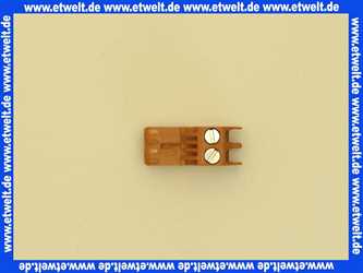 716288 Weishaupt Stecker VA1 2-polig orangebraun Rast 5 K60 PA6 V2