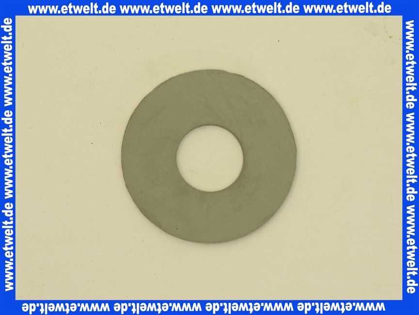 Heberglockendichtung 50 x 20mm x 3mm Glockendichtung Dichtung für Spülkasten