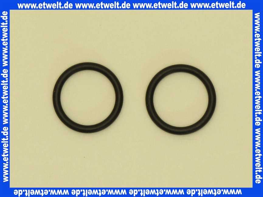 A961332 Ideal-Standard O-Ringe 12.42 x 1.78 (2 Stück)