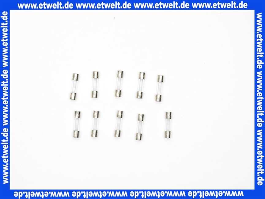 Bosch 19045227450 Sicherung T3,15A (10x)